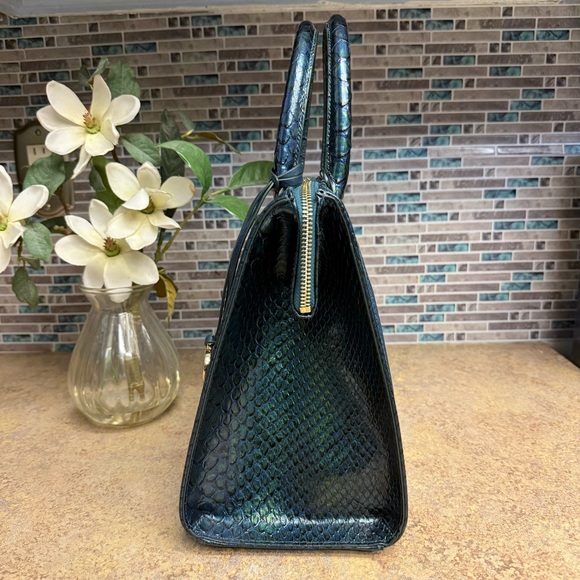 NWT Brahmin Small Caroline Evergreen Kalopsia purse - Picture 5 of 7